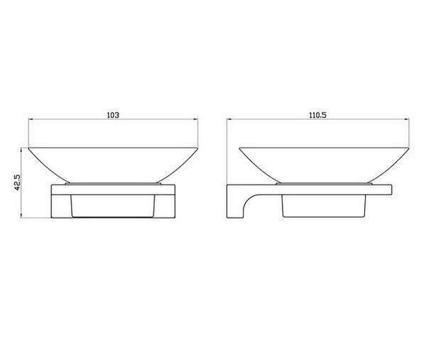 мыльница WONZON & WOGHAND ECLIPSE